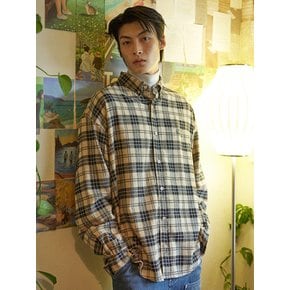 FLANEL CHECK SHIRT [BLACK]