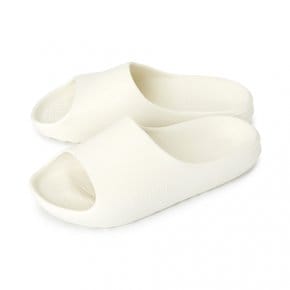 남성 슬리퍼 M12047 FLAT WHITE