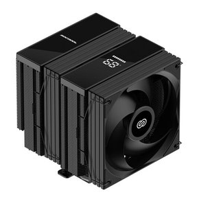 Socoool RC1910N Quiet 쌍철봉 블랙 듀얼타워 공랭 CPU쿨러 ARGB 온도표시
