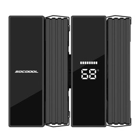Socoool RC1910N Quiet 쌍철봉 블랙 듀얼타워 공랭 CPU쿨러 ARGB 온도표시