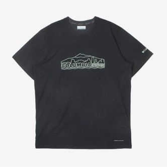 컬럼비아 KQJ AE0960-011 남성 레전드 트레일 반팔 라운드 티셔츠