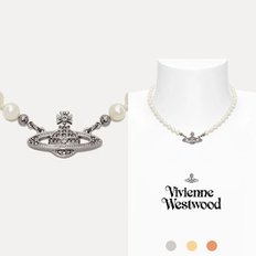 ViVienne Westwood 비비안웨스트우드 미니 베이스 릴리프 진주 초커 목걸이 3종