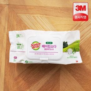 3M 표준형 베이킹소다 물걸레 청소포 25매 / 스카치브라이트