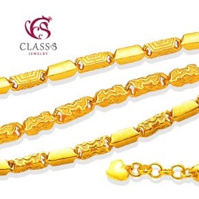 순금24K 디자인남자여자체인4 금팔찌목걸이 18.75g