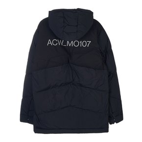 [어콜드월] 로고 패딩 ACWMO107 BLACK /1