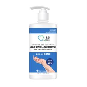 온맘 리슈아 클린 손소독제겔 (에탄올) 500ml (20개입)
