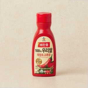 CJ제일제당 [해찬들]우리쌀태양초골드고추장290g(튜브)