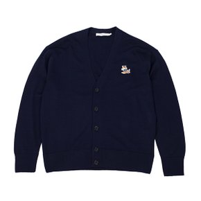 남성 드레스드 폭스 울 가디건 KM00504KT1036 P480 (NAVY)