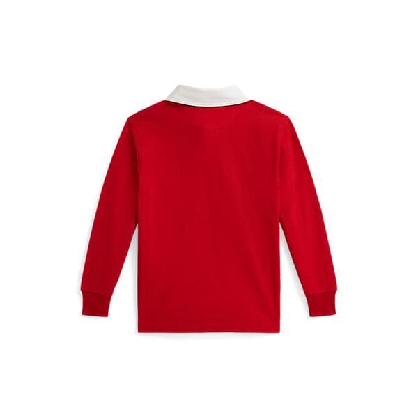 폴로 키즈 남아 2-7세 트리플 포니 코튼 럭비 셔츠(CWPOKNIB8021525600)