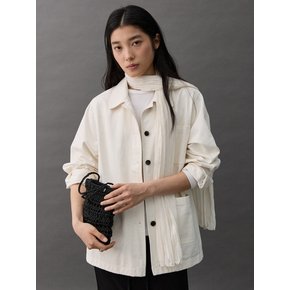 SOFT WORK JACKET - IVORY