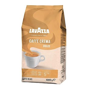 라바짜 카페 크레마 돌체 커피빈 원두 홀빈 커피 Lavazza Caffe Crema Dolce 1kg