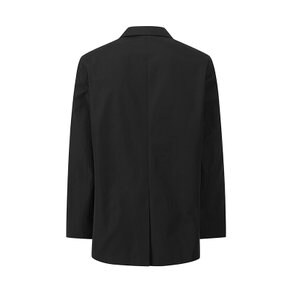 남성 테일러드 언컨싱글 자켓 BLACK