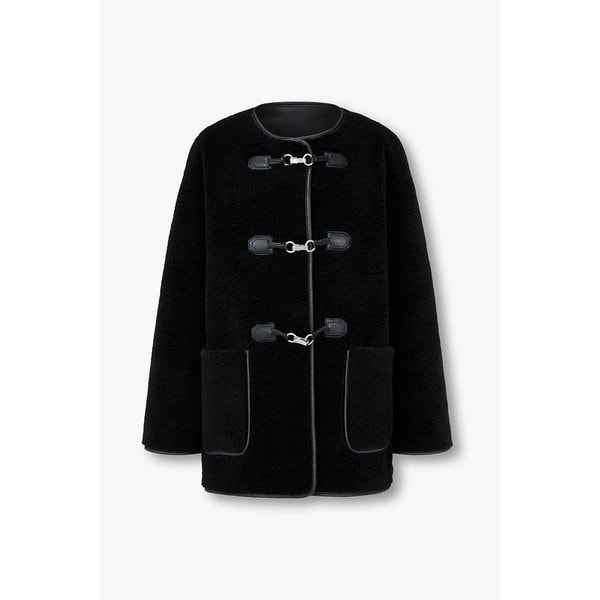 신세틱 퍼 토글 하프 무스탕 7155475003199