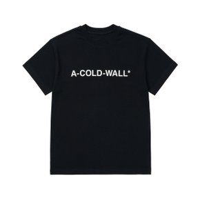 어콜드월 ACWMTS092 BLACK 에센셜 ACW 로고 남성 반팔티