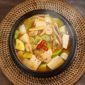 얼큰 해물 된장찌개 밀키트 520g