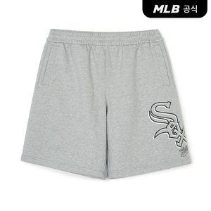 MLB [코리아공식]베이직 메가로고 6부 반바지 CHW (Melange Grey)