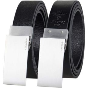 일본 캘빈클라인 벨트 Calvin Klein Mens Reversible Dress Belt with Plaque Buckle Deep 블랙/