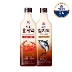 [사조]참치액900g x1개 +홍게액 900gx1개