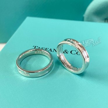 TIFFANY&CO 티파니앤코 1837 실버 네로우 링 TIFFANY 1837 RING