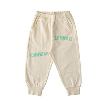 리틀그라운드 [여주점] 데님인더박스  -  레터링이지스웨트팬츠  7511141502