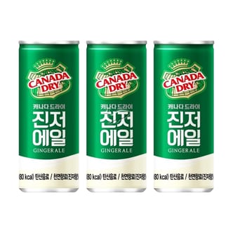  캐나다드라이 진저에일 250ml/ 10캔