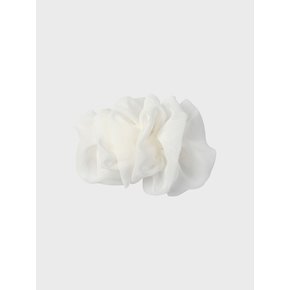 CLOUDY CHIFFON BARRETTE (WHITE)