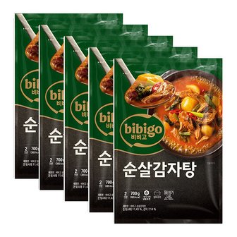  [CJ]비비고 순살감자탕 700g X 5개