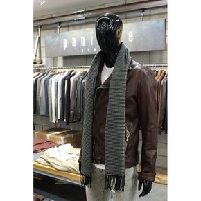 이태리직수입 프린지체크머플러 f-hmuf51bk