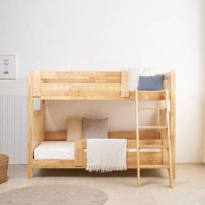 이플 고무나무 원목 이층 침대 SS 1color