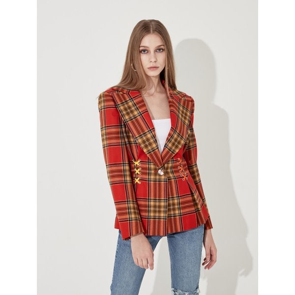 Old School Tailored Jacket [Red]