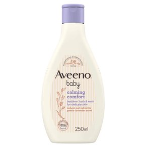 아비노 베이비 카밍 컴포트 베드타임 바스 앤 워시 Aveeno Baby Bath and Wash 250ml 2개