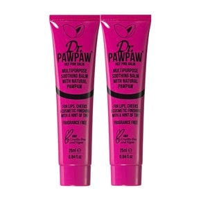 Dr. PAWPAW 닥터포포 틴트 립 핫핑크 25ml 2팩