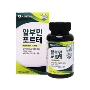 일진헬스케어 알부민 포르테 600mg x 120정
