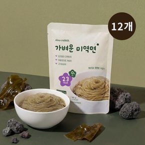 가벼운 미역면 23kcal 180g+매콤소스 포함 12개입
