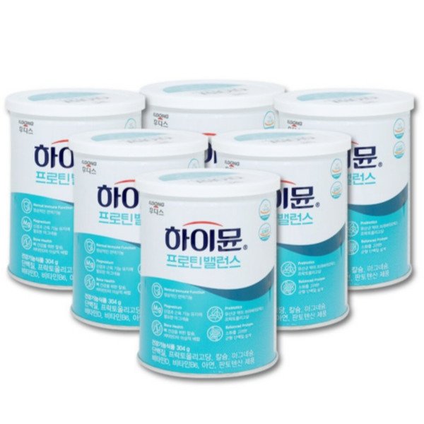 일동후디스 하이뮨 프로틴 밸런스 304g, 6통