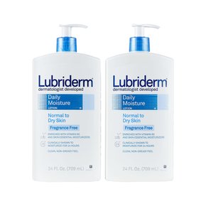 데일리 바디로션 바스 무향 Lubriderm 709ml 2개