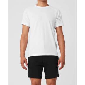 4225712 ALO YOGA Triumph Crewneck Tee In White