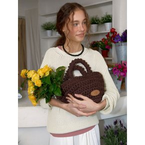 Garden tote : Wood brown