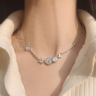 루브르파리 베고방 체인 목걸이 NA0533