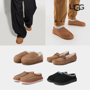 UGG [2024 FW] 어그 (M) 남성 양털 모카신 겨울 슬리퍼 타스만 6종택1