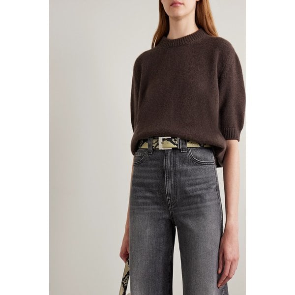 케이트 맨해튼 스네이크 가죽 벨트 46376663162983673