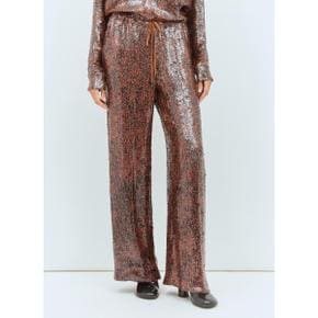 24 FW 드리스반노튼 여성 Sequin Pants dvn0258018grn