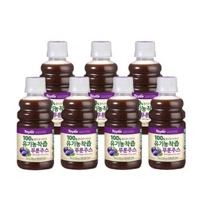 푸룬 공식 유기농착즙 푸룬주스 180ml x 7병