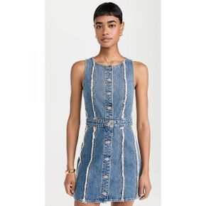 4955807 RE/DONE Fray Denim Dress 101423407