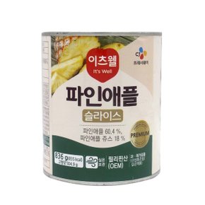 CJ 이츠웰 파인애플 슬라이스 836g