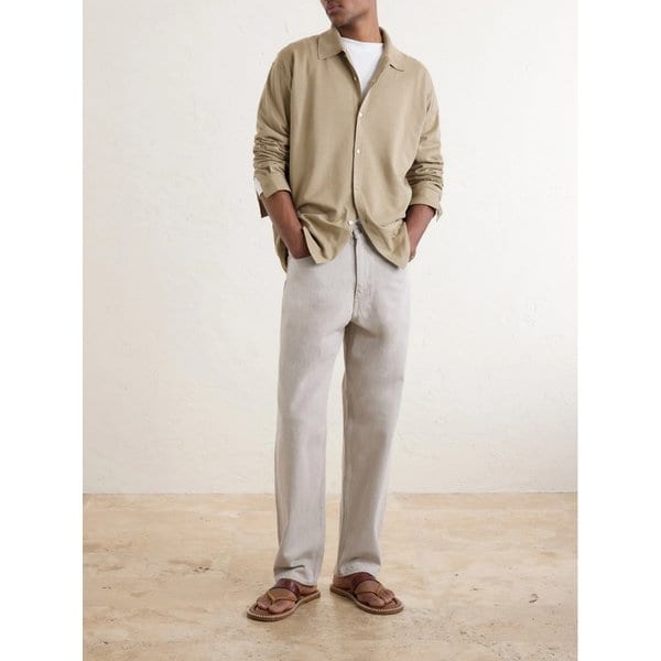 니트 실크 셔츠 46376663162971101