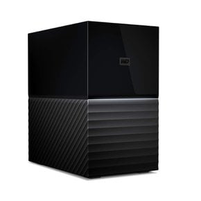 WD HDD 8TB USB3.1 Gen 1 RAID 0,1 My Book Duo 2021EX  WDBFBE0080JBK-JEEX 데스크탑 암호화