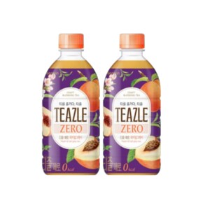 티즐 제로 피치얼그레이 500ml 10개