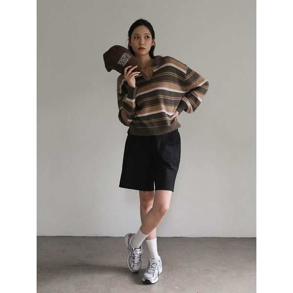 [리퍼브]Risou Pocket Pants_BLACK