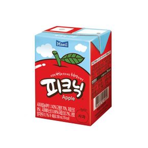 피크닉 사과 200mlx24팩 사과쥬스 주스 피크닉음료